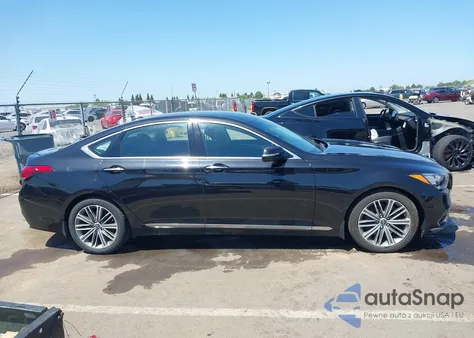 2018 Genesis G80 3.8 z USA, uszkodzony, nr VIN KMHGN4JE3JU284909